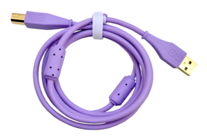 Chroma Cable USB-A to B straight purple