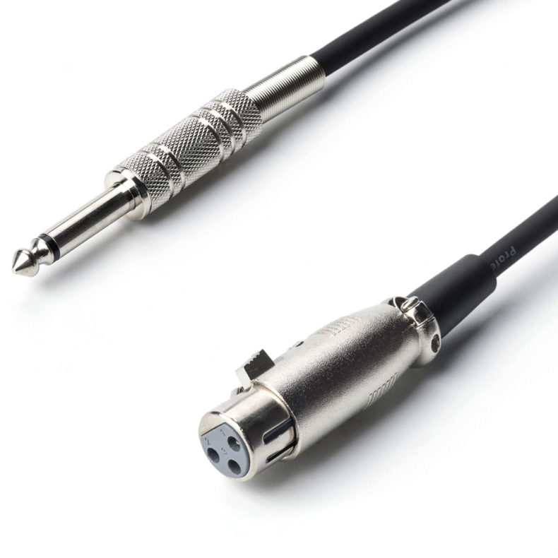 3m Jack - XLR female – Bild 2