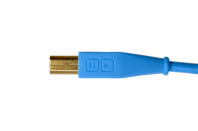 Chroma Cable USB-A to B straight blue – Bild 3