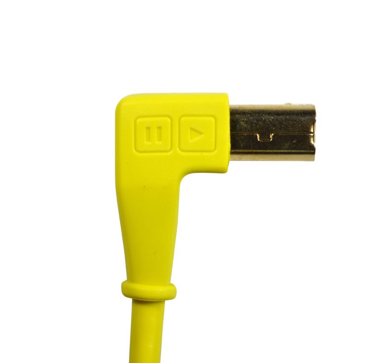 Chroma Cable USB-A to B angled green – Bild 3