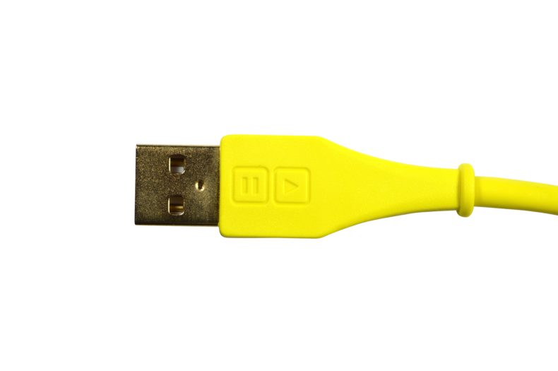Chroma Cable USB-A to B angled green – Bild 2