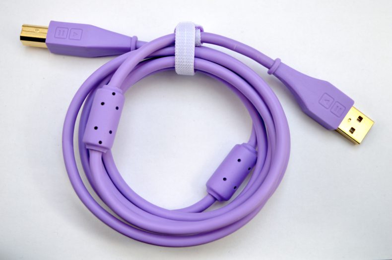 Chroma Cable USB-A to B straight purple – Bild 4