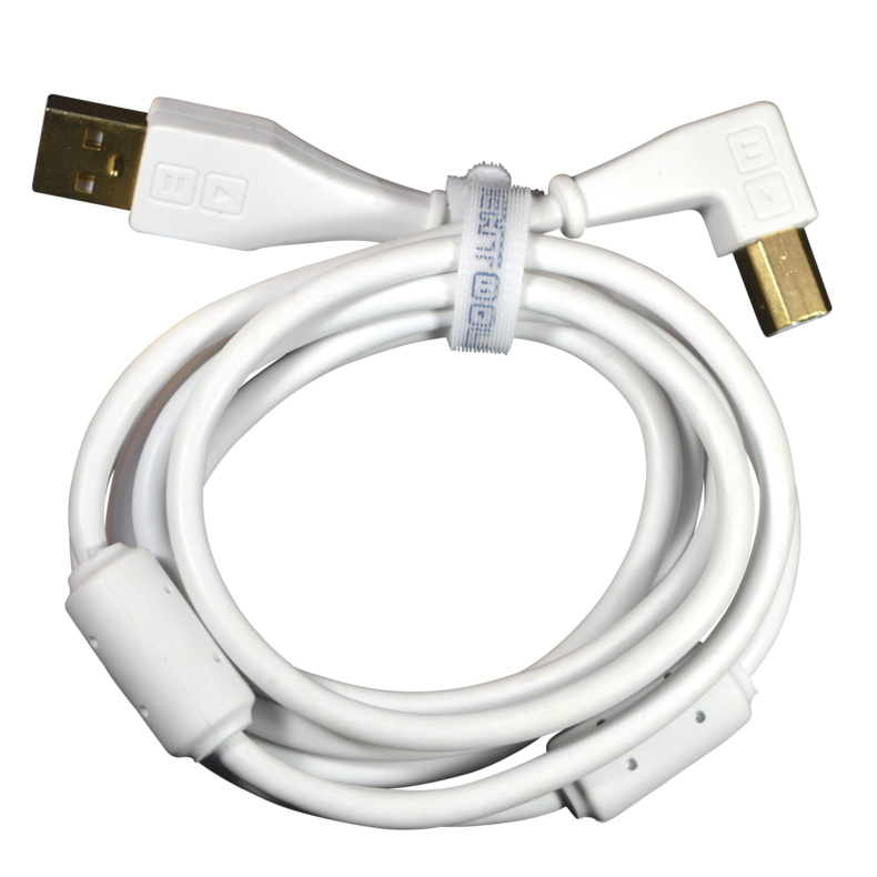 Chroma Cable USB-A to B angled white – Bild 5