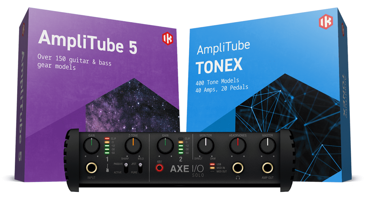 AXE I/O SOLO + AmpliTube 5 + TONEX Bundle Sonic Sales
