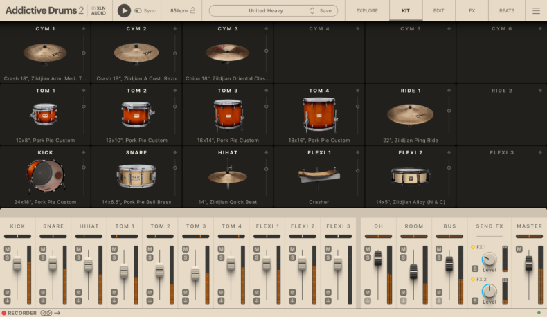 Addictive Drums 2 Heavy Rock Collection – Bild 5
