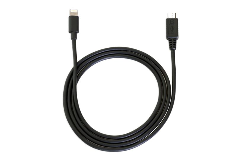 1 Meter Micro-B to Lightning Cable for MiC Plus and Jam+