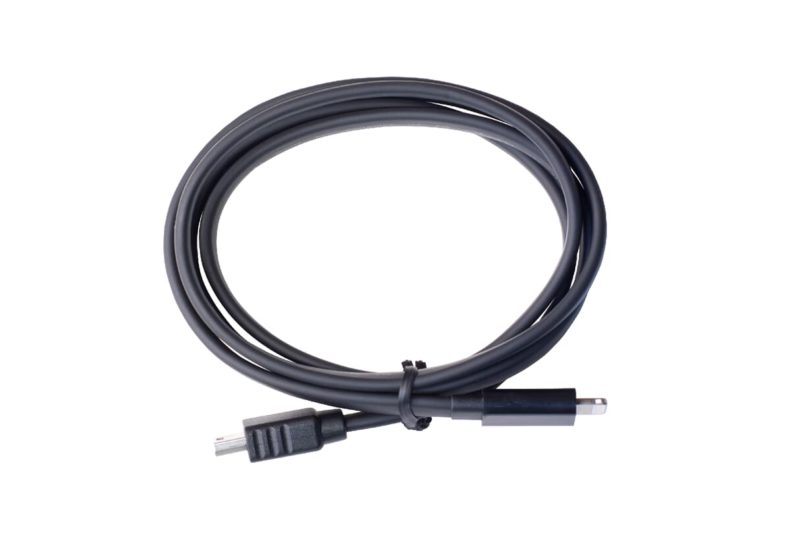 1m Lightning iOS cable for Quartet, Duet-iOS, and ONE-iOS