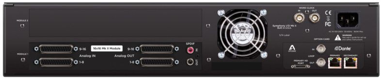 Symphony I/O MKII 16X16SE Dante + Pro Tools HD – Bild 2