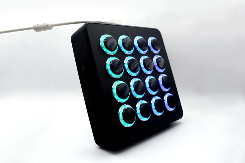 Midi Fighter Spectra black