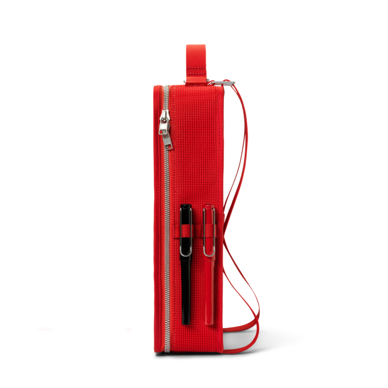 OB-4 mesh bag red – Bild 2