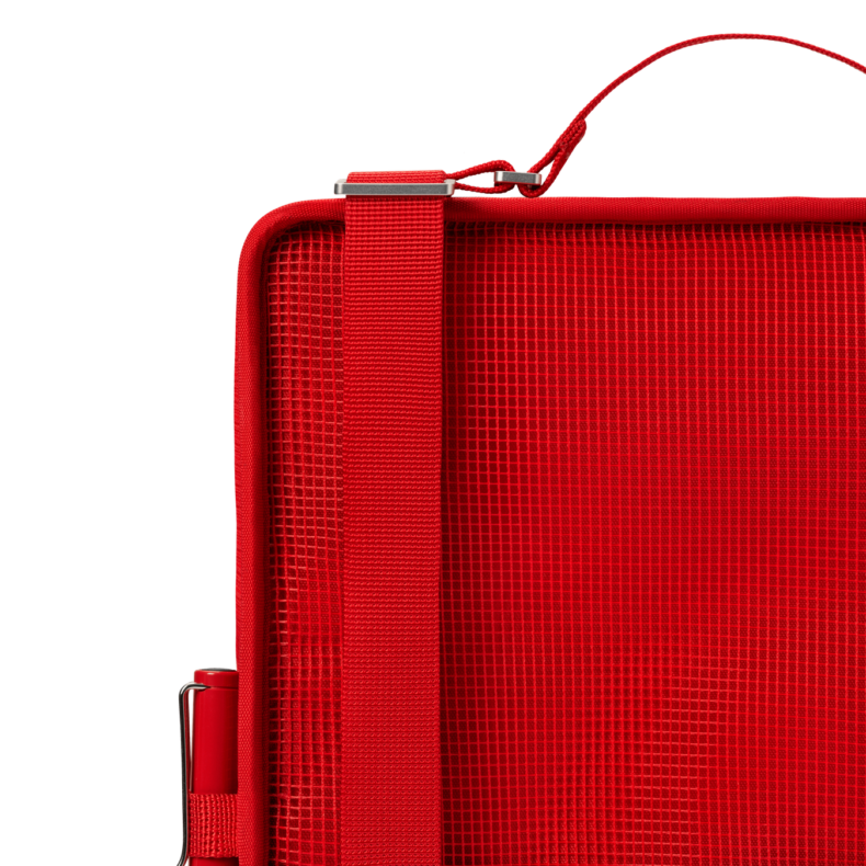 OB-4 mesh bag red – Bild 4