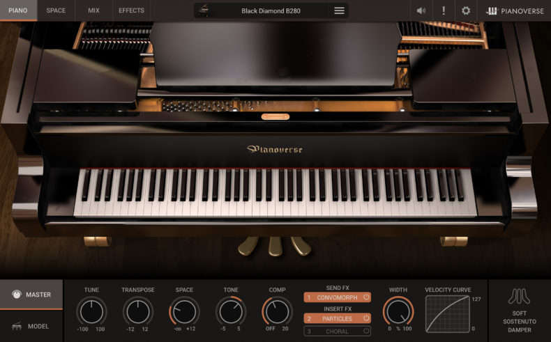 Pianoverse BlackDiamondB280 – Bild 2