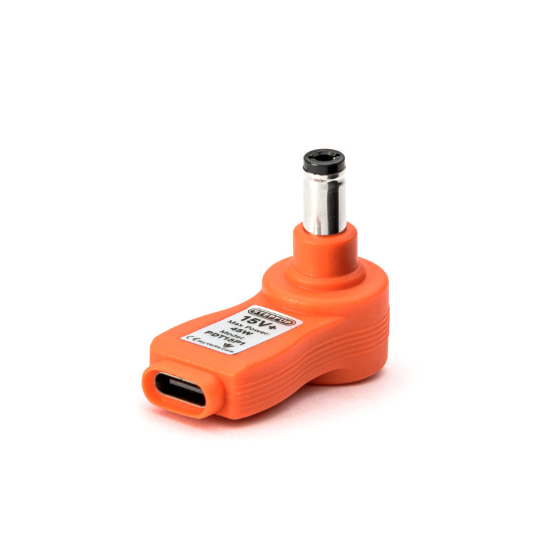 USB-C PD Step Up Tip, 15V c+ve 2.1mm/2.5mm – Bild 2