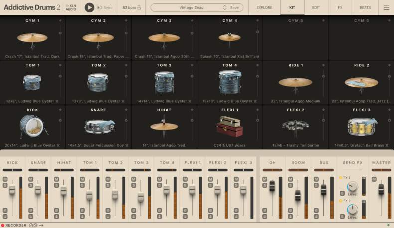 Addictive Drums 2 Dead & Dry Collection – Bild 3
