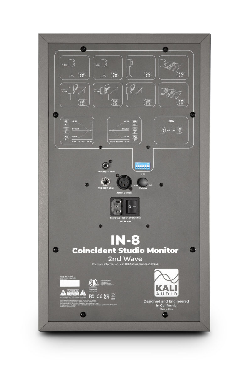 IN-8 2nd Wave Studio Monitor Grey – Bild 2