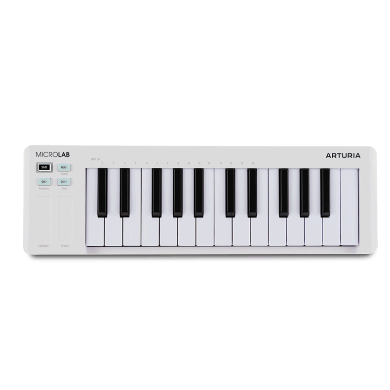 Arturia - MicroLab Mk3 White