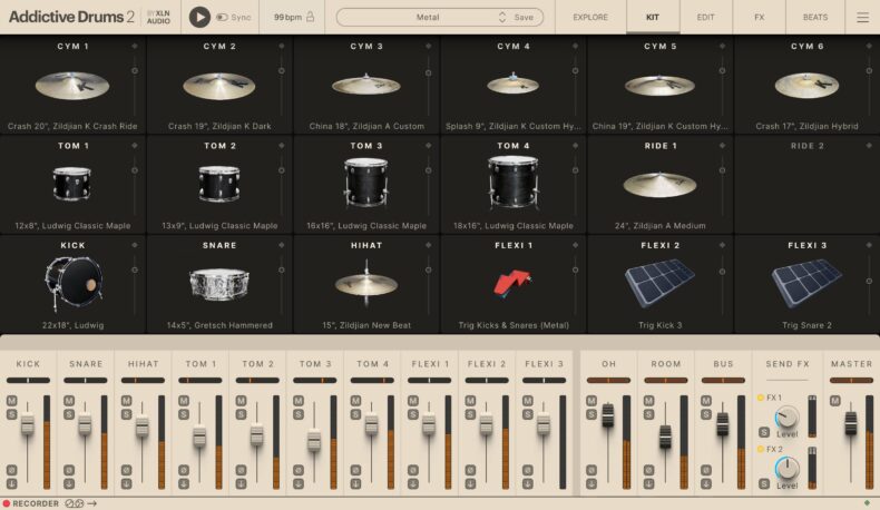 Addictive Drums 2 Metal & Heavy Collection – Bild 3