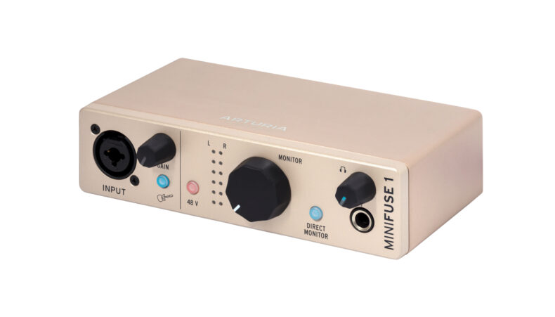 Arturia - MiniFuse 1 Champagne – Bild 3