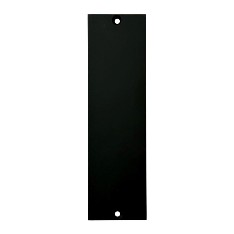 Blindplate 500 black