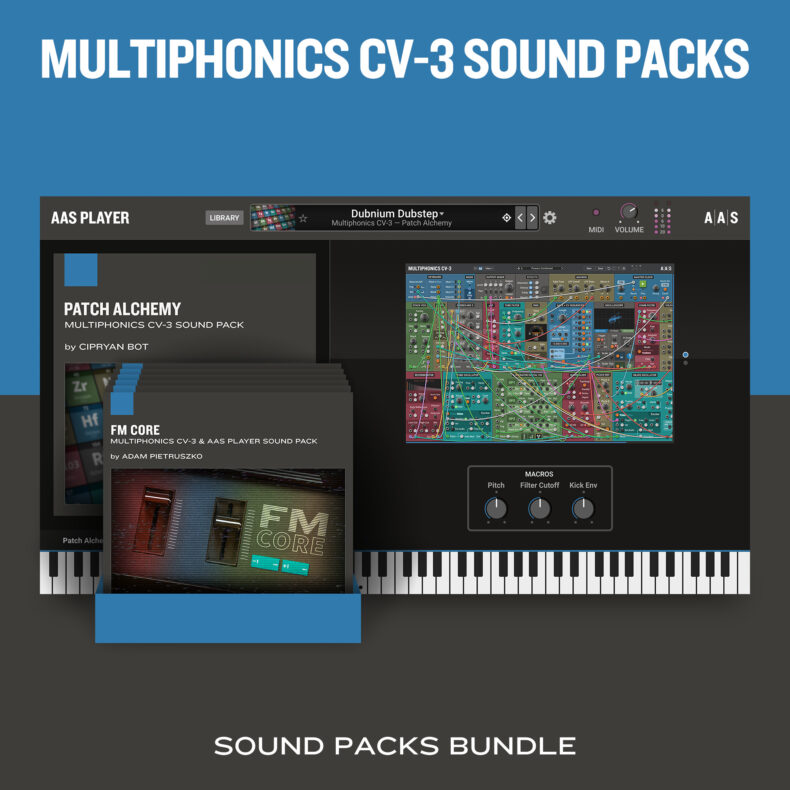 Multiphonics CV-3 Sound Packs
