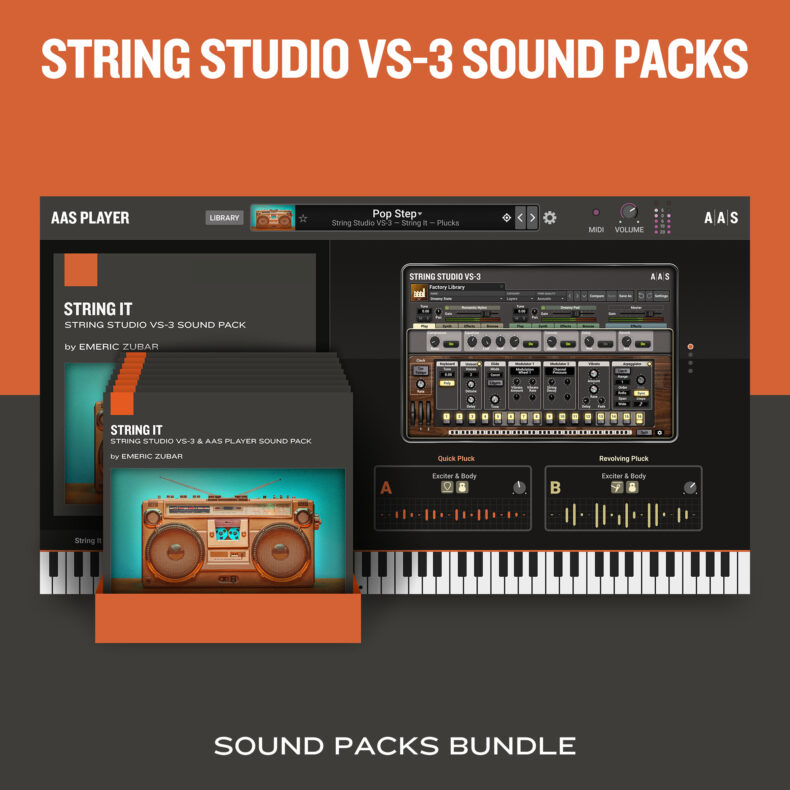 String Studio VS-3 Sound Packs