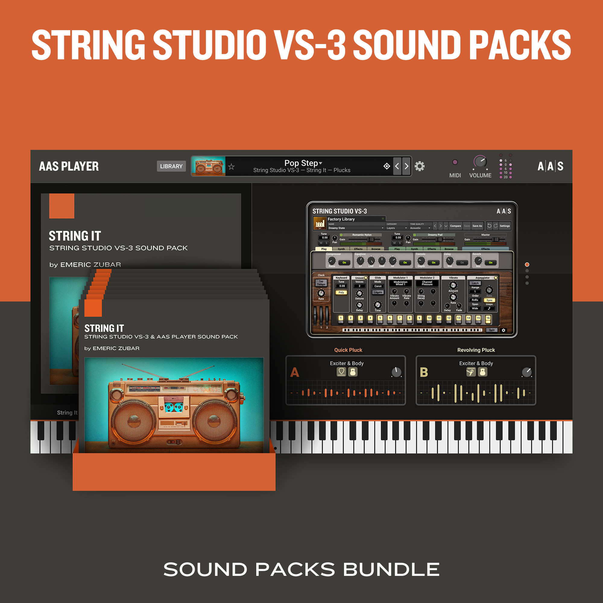 String Studio VS-3 Sound Packs