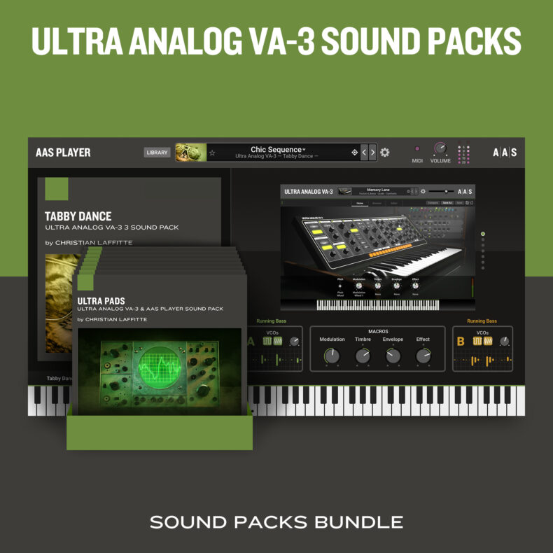 Ultra Analog VA-3 Sound Packs